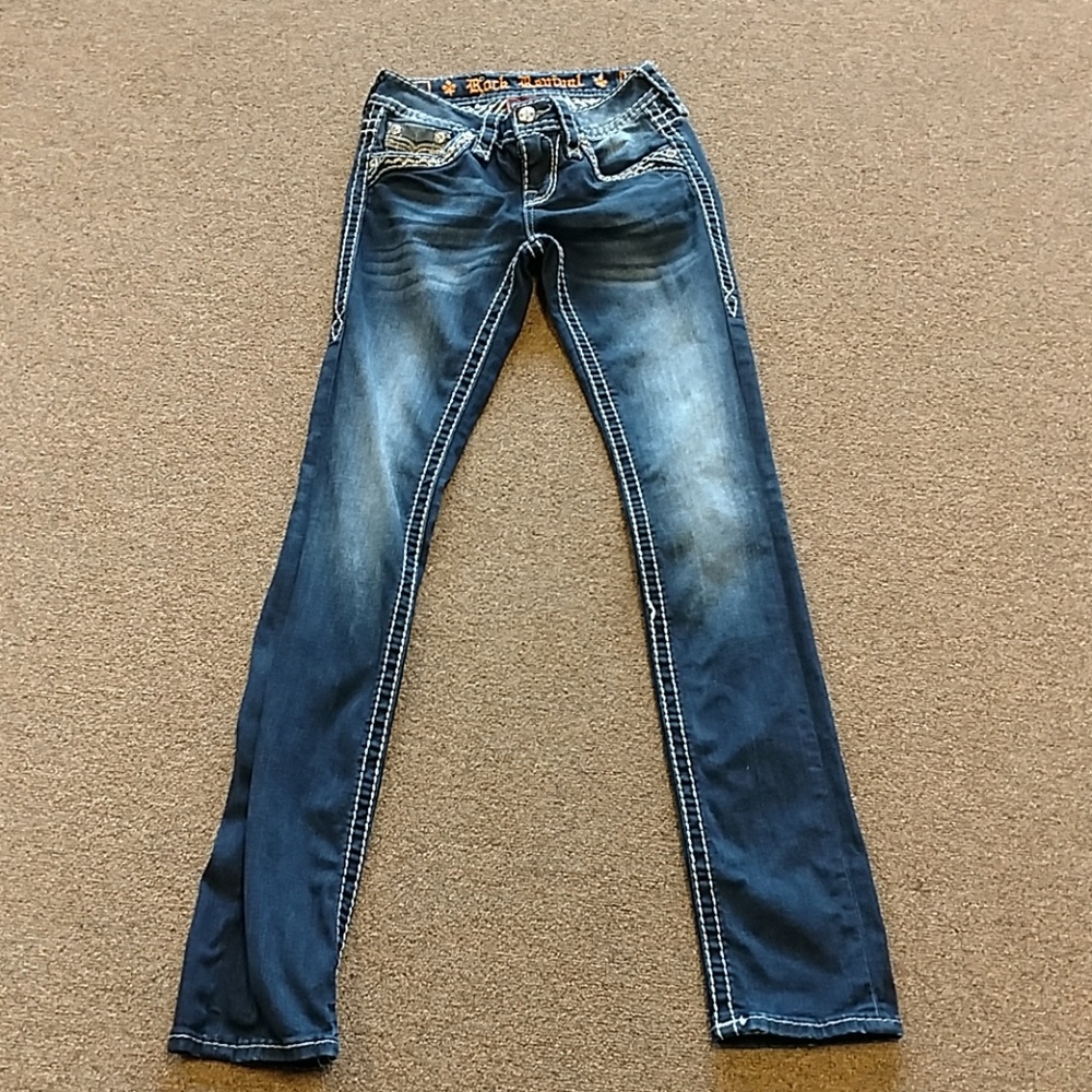 Rock Revival 'Silana' jeans sz 24 waist. Straight